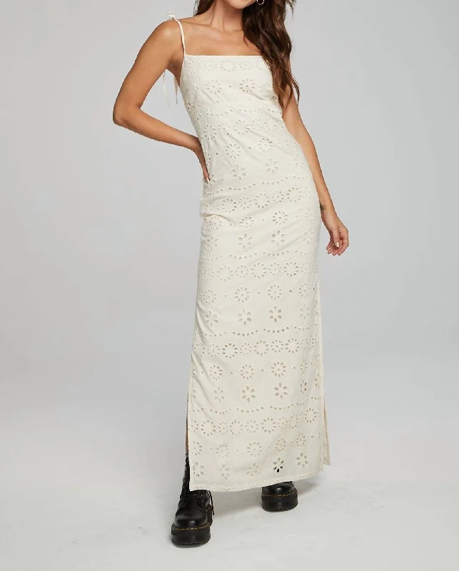 New Markdowns Palisades Maxi Dress In Gardenia