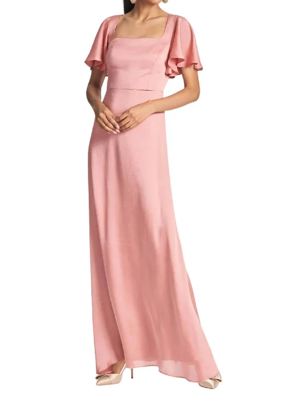 Savings Galore Aurora Gown In Rouge