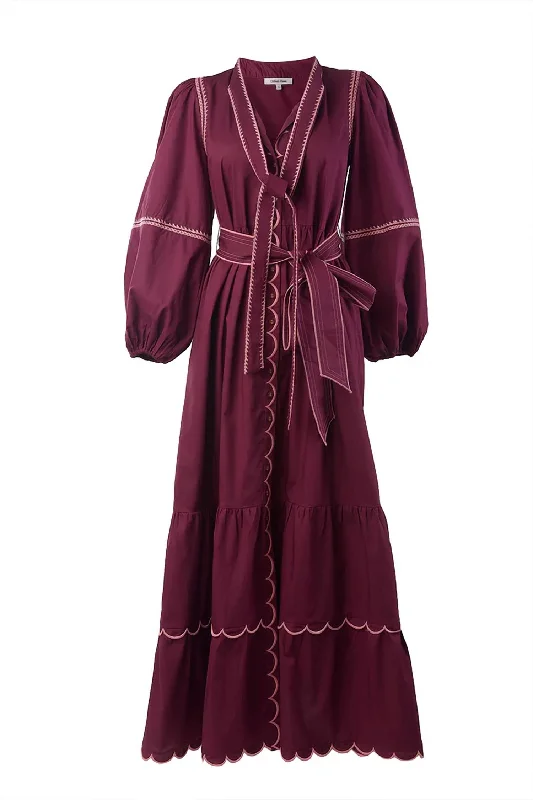 Final Sale Myrna Maxi Dress In Solid Play