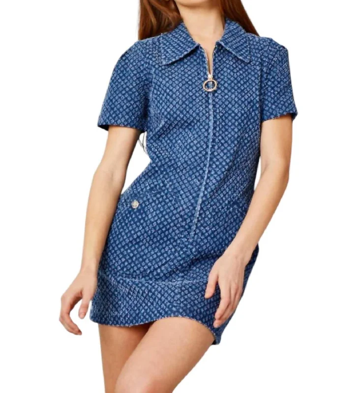 Huge Discounts Twiggy Dress In Rodeo Denim