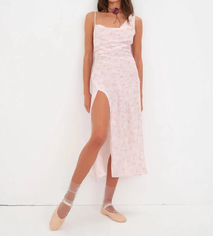 Bargain Prices Iiana Midi Dress In Pink
