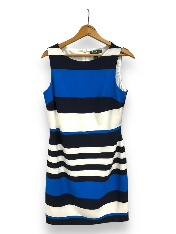 Daily Deals Dress Casual Midi By Lauren By Ralph Lauren  Size: M