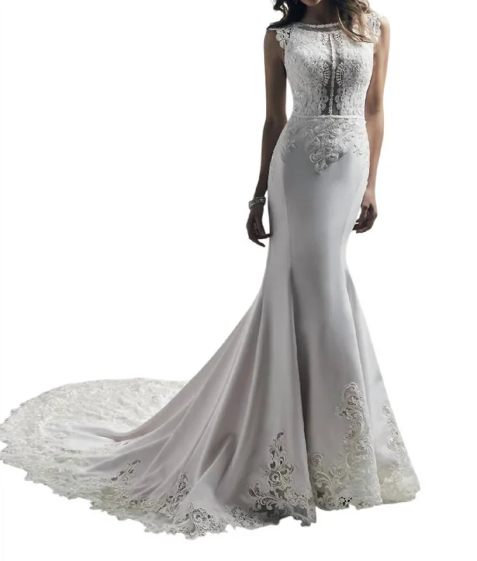 Seasonal Sale Jasper Wedding Dress In Ivory