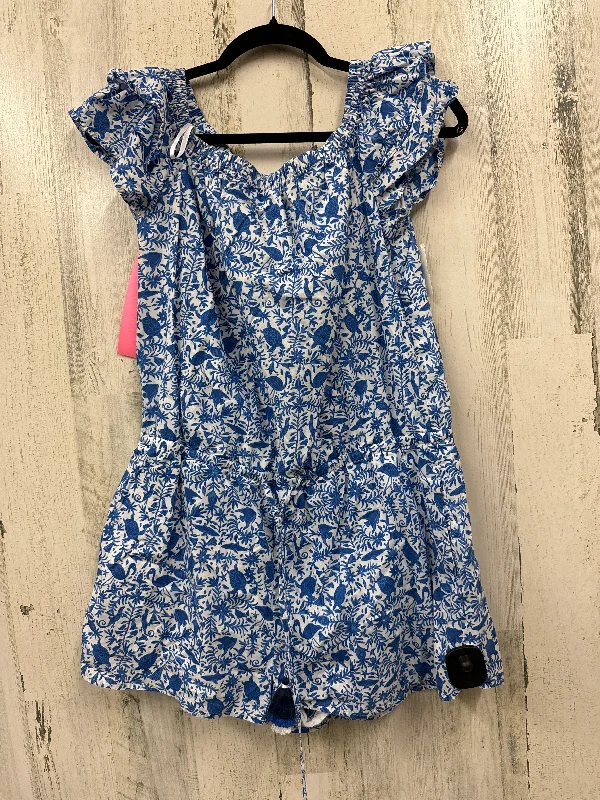 Mega Deal Blue Romper Vineyard Vines, Size M