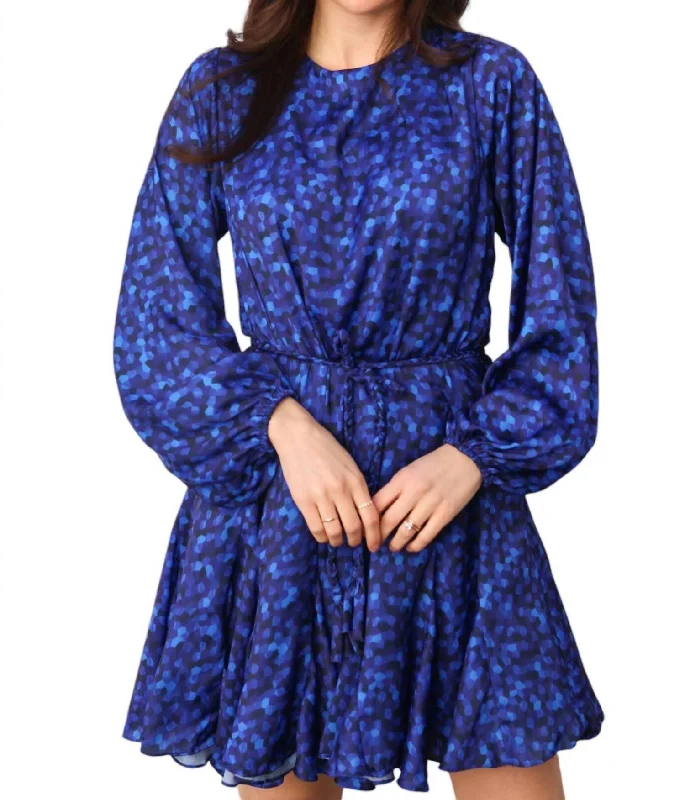 Unbeatable Prices Abigail Mini Dress In Multi Blue